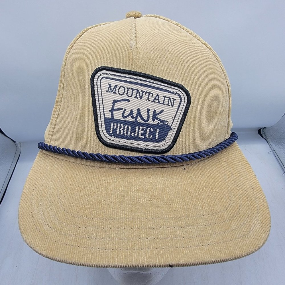 Mountain Funk Project Draught Works Adults Beige Hat Cap Adjustable Casual